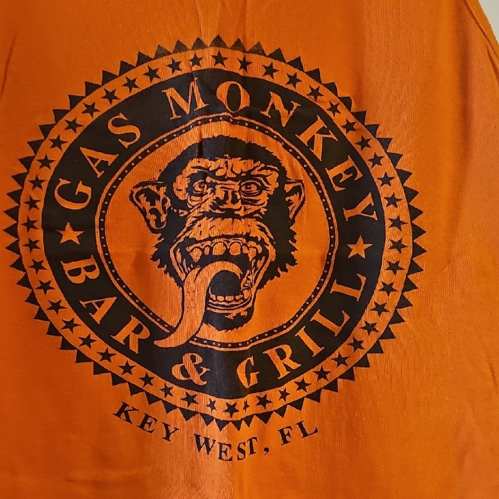 Gas Monkey Bar & Grill Orange T-Shirt